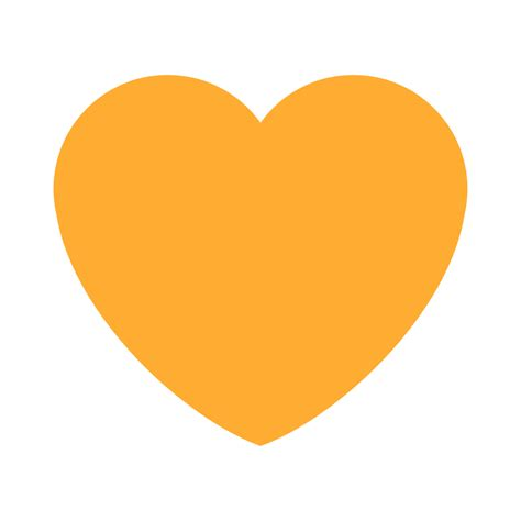 orange heart shape for Socal Yoga Retreats